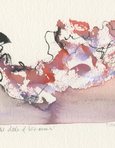 Her cornflakes watercolour