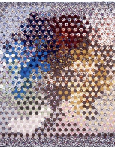 Nancy Tingey | 1981 | My Mother's Garden | wool/cotton blend | 200x230cm